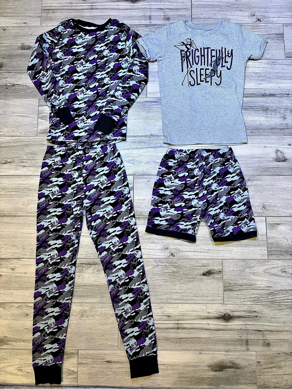 Disney The Nightmare Before Christmas pajamas, size 12